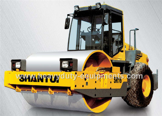 Porcellana Shantui SR16 sceglie il rullo compressore del tamburo con la larghezza comprimente 2140mm, 112kw Cummins Engine fornitore